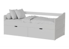 Кровать из массива Лотос 1 с ящиками