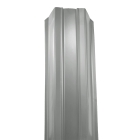 Металлический штакетник, Одностороннее окрашивание 0,45, М-образный профиль, RAL 7004 «Серый»